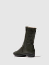 Zip Up Boots FOLEY733SOF MILITARY